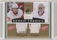 2013-14 SP Game Used Edition 23/25 Danny DeKeyser Petr Mrazek Dual Patch f7z