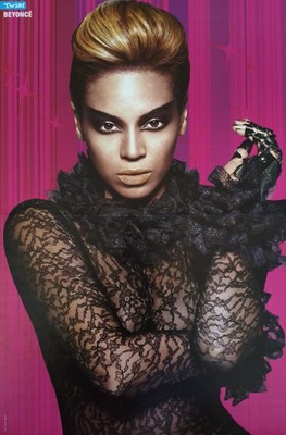 BEYONCE - A3 Poster (42x28cm) - RARE Clippings Fan Sammlung German Teen Magazine