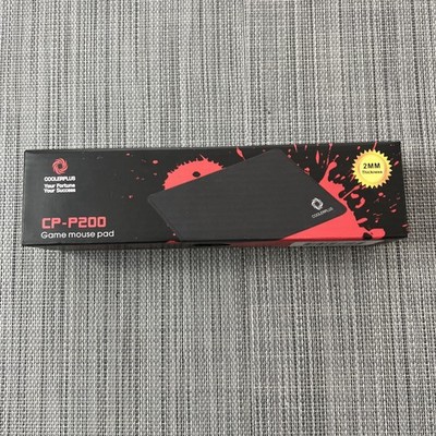 Coolerplus Gaming Mauspad schwarz CP-P200 rutschfest - Neu