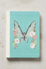 Beautiful Woodland Butterfly Monogram Journal  Hardback Notebook Gift 1 Book