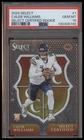 2024 Panini Select #1 Caleb Williams Select Certified Rookies PSA 10
