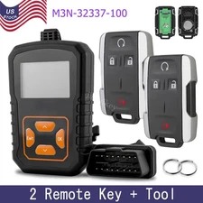 2x New Replacement For GMC Sierra Canyon 2014- 2020 Remote Key Fob With Tool Kit