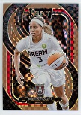 2025 Select WNBA Premier Level Bronze Checker Prizm /49 Jordin Canada #144 1sh2