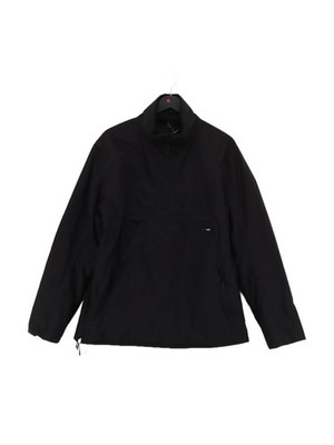 Regen Windbreaker Jacke schwarz
