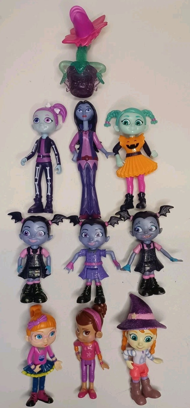 Just Play Vampirina & More Figures Lot Of 10