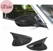 Side Rear View Mirror Cover Exterior Accessories Rearview Wing Mirror Caps Cover
