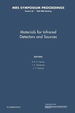 Materials for Infrared Detectors and Sources: Volume 90 by R.F.C. Farrow (Englis