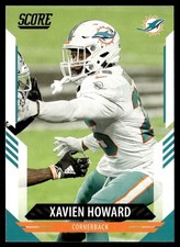 2021 Score Xavien Howard Miami Dolphins #287