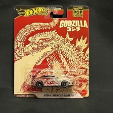Godzilla Nissan Skyline GT-R BNR34 Sealed W/ Protector | Hot Wheels Premium New