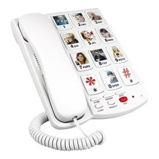 Large Button Phones for Seniors - Big Button Telephone with SOS Emergency Dia...