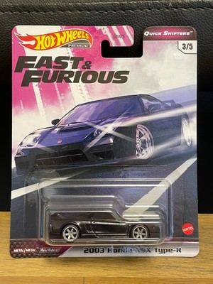Hot Wheels 1:64 Fast and Furious Quick Shifters 2003 Honda NSX Type-R