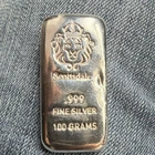 Scottsdale 100g .999 Fine Silver Bullion Bar - 100 g Total Silver Content