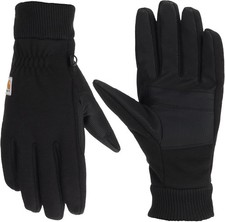 Carhartt Men's Touch-sensitive Knit Cuff Gloves, A622, Black, Size Medium, NWOT