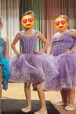 WEISSMAN 17418 Girls Lilac Ballet Dress Tutu Showtime Iris IC 7/8 Dance Costume