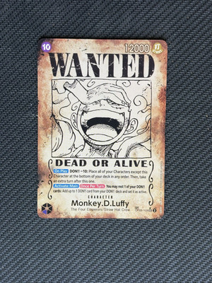 Monkey.D.Luffy OP05-119 WANTED
