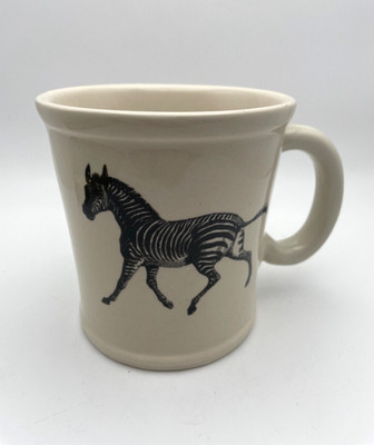 World Market Zebra Coffee Mug Nothing is ever black and white 14oz Cup B103