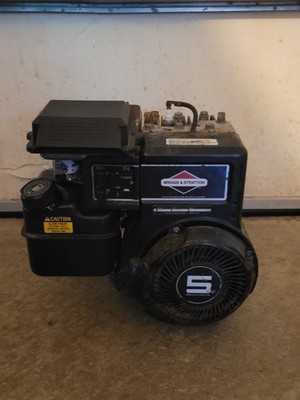 5hp Briggs & Stratton Horizontal Shaft Engine, Model 135232, Runs Good 