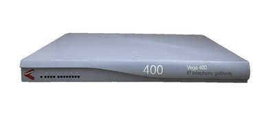 Vegastream VEGA 400 IP Telefonie Gateway mit etwas Rost an der Seite - siehe Bilder