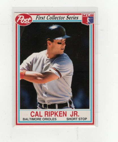 Cal Ripken Jr. #21 1990 Post Cereal card