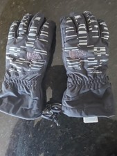 The North Face Youth L/G DryVent Insulated Ski Snow Gloves Black Gray