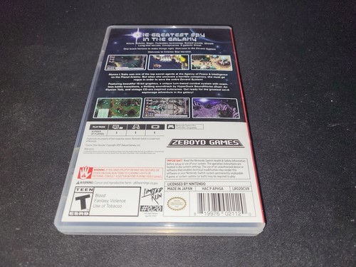 Cosmic Star Heroine Limited Run Nintendo Switch EXMT+ condition COMPLETE n box! - Picture 2 of 5