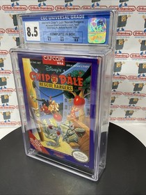 Chip n Dale Rescue Rangers Disney's Capcom CIB VGA WATA CGC PSA Nintendo NES