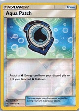 Pokemon TCG Aqua Patch 119/145 Guardians Rising Rev Holo NM