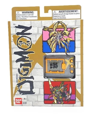 Bandai Digimon X Pet Monster Metallic Gray & Gold Tamagotchi 41927 NEU - Bild 1 von 4