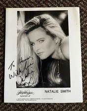 VINTAGE PENTHOUSE 1999 PET OF THE YEAR RUNNER UP NATALIE SMITH PROFILE SIGNED