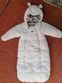 Baby Overall Einteiler Strampler Winter Outdooranzug Warm Kinderwagen Gr. 62/68