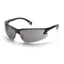 Pyramex SB5720D Venture 3 Safety Glasses Gray Lens Black Frame ANSI Z87.1