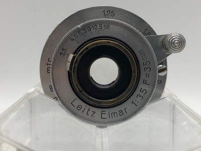 Leica Elmar L 35mm F3.5 Early Heavy Cam LTM Lens Rare Classic from