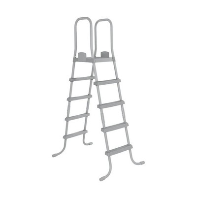 Bestway 52'' Heavy Duty Metal A Frame Above Ground Pool Ladder