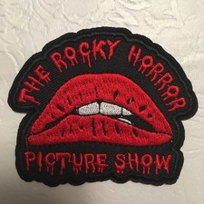 Rocky Horror Picture Show Logo Embroidered Patch -new