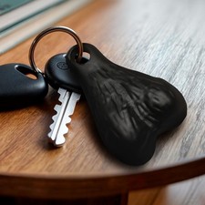 Big Ballers Nuts Keychain Black Funny Adult Gag Gift Bachelor Party Novelty