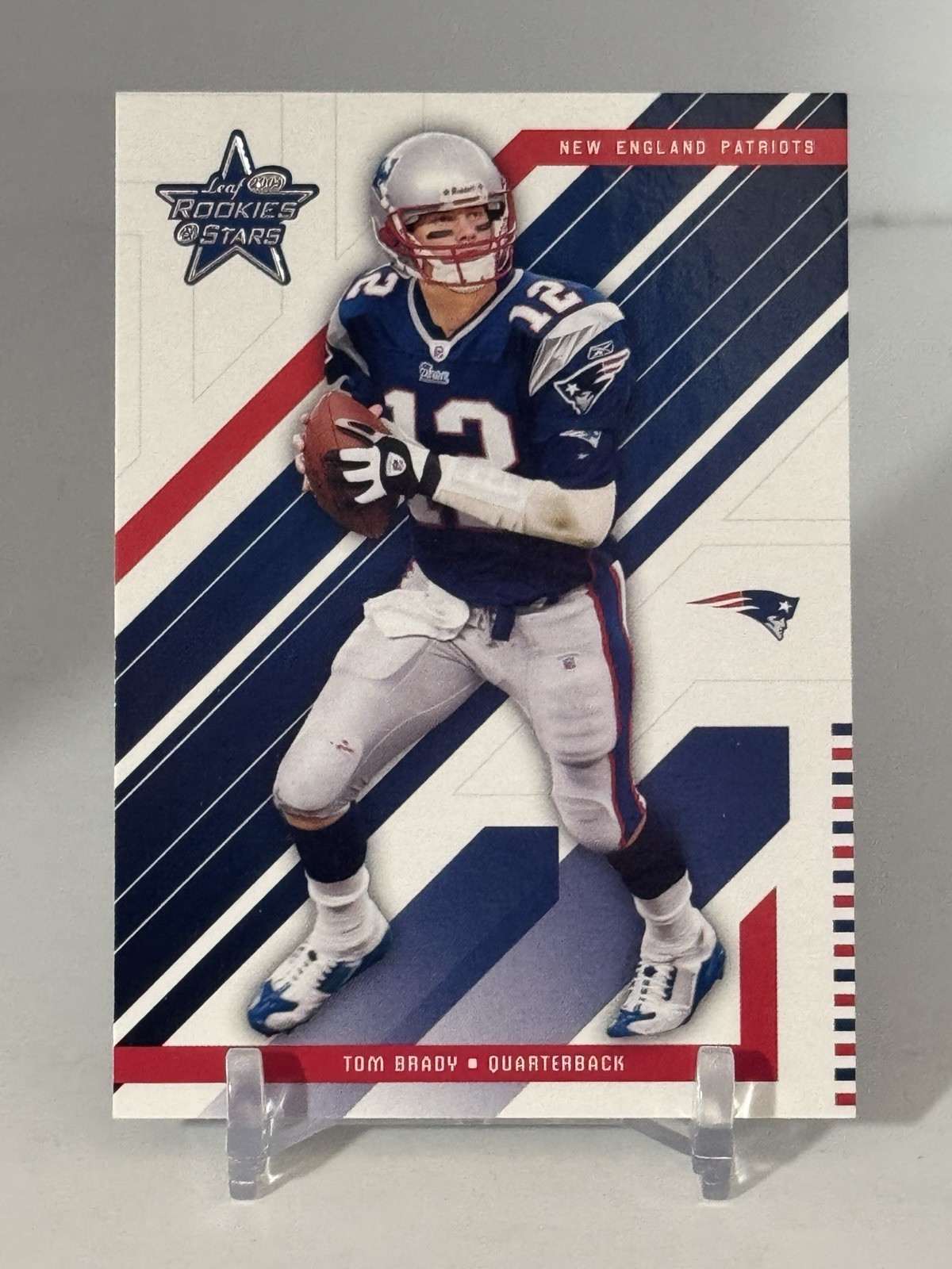 TOM BRADY 2004 ROOKIES & STARS #56 SHIPS SAME DAY D143