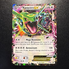Rayquaza EX XY66 Black Star Promo LP on eBay