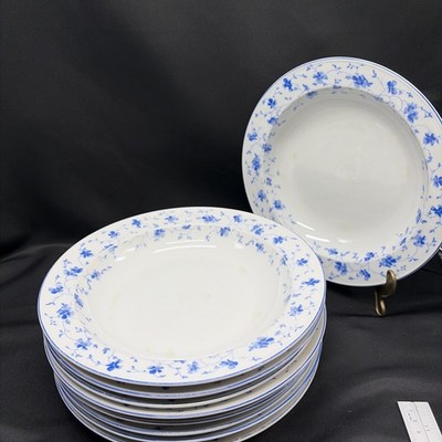Arzberg Blaublüten Porzellan Suppenteller ,Teller ,Tassen 23,5cmX4cm R/5a