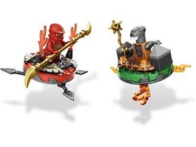 LEGO Ninjago Weapon Pack NRG Kai/Chokun (9591) - BRAND NEW