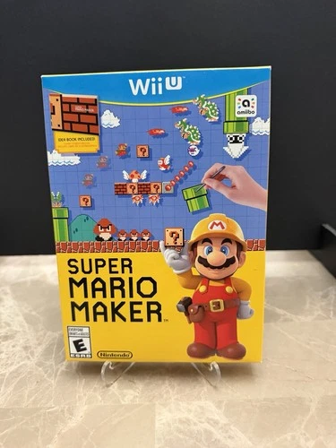 Super Mario Maker Bundle (Nintendo Wii U, 2015), CIB with Box & Manual