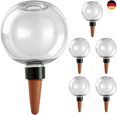 Bewässerungskugeln, 6 Stück Wasserkugeln für Pflanzen, 500ml Automatische Pf