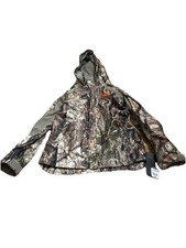 CABELA  S Zonz 4Most Dry-Plus - Youth Woodland Camo Hooded Hunting Jacket Medium
