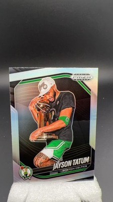 2024-25 Panini Prizm Black Jayson Tatum Silver Prizm Celtics #17348 AL
