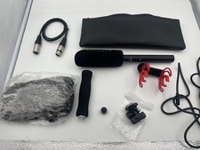 Movo X3-II 11" XLR Shotgun Mic for DSLR Camera - Supercardioid Boom Microphone