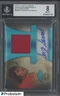 2016 Leaf Ultimate Hockey Blue Spectrum Serge Savard HOF GU Patch AUTO /10 BGS 8