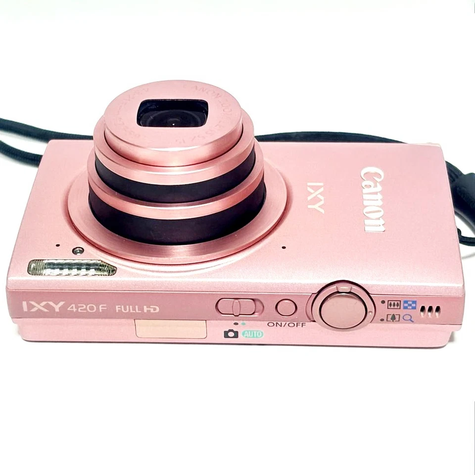 Canon IXY 420F Pink PowerShot ELPH 320 HS IXUS 240 HS 16.1MP 5x Zoom From Japan - Image 3 of 4