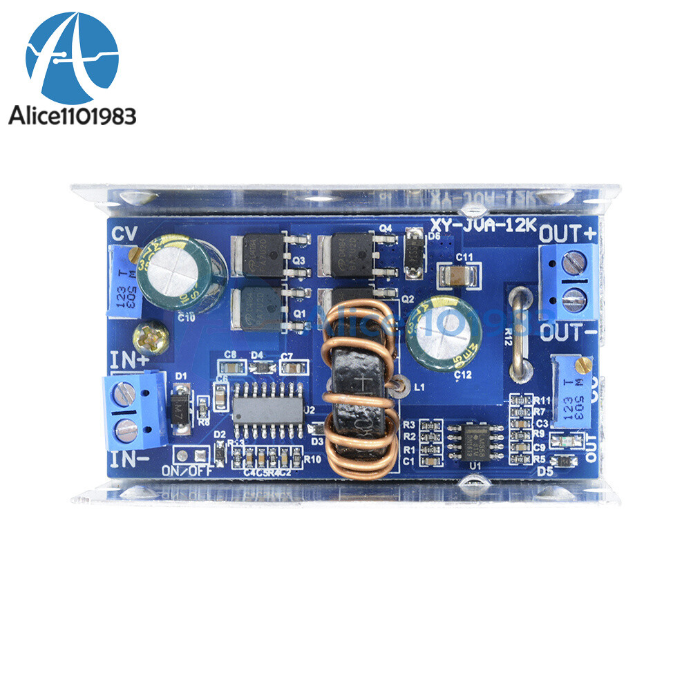 24 To 12 Volt Converter 12A 200W Adjustable DC Step Down Converter Buck Power Modul 4V-32V To 1.2V-32V E Step-down Power Transformers - Foto 3