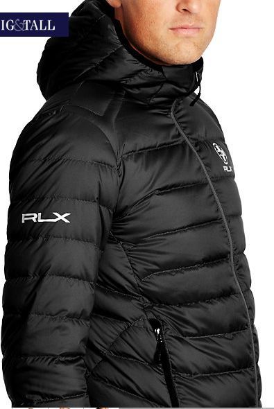NWT Mens Ralph Lauren RLX 730-Fill Down Puffy Hooded Black NWT Mens Ralph Lauren RLX 730-Fill Down Puffy Hooded Black
