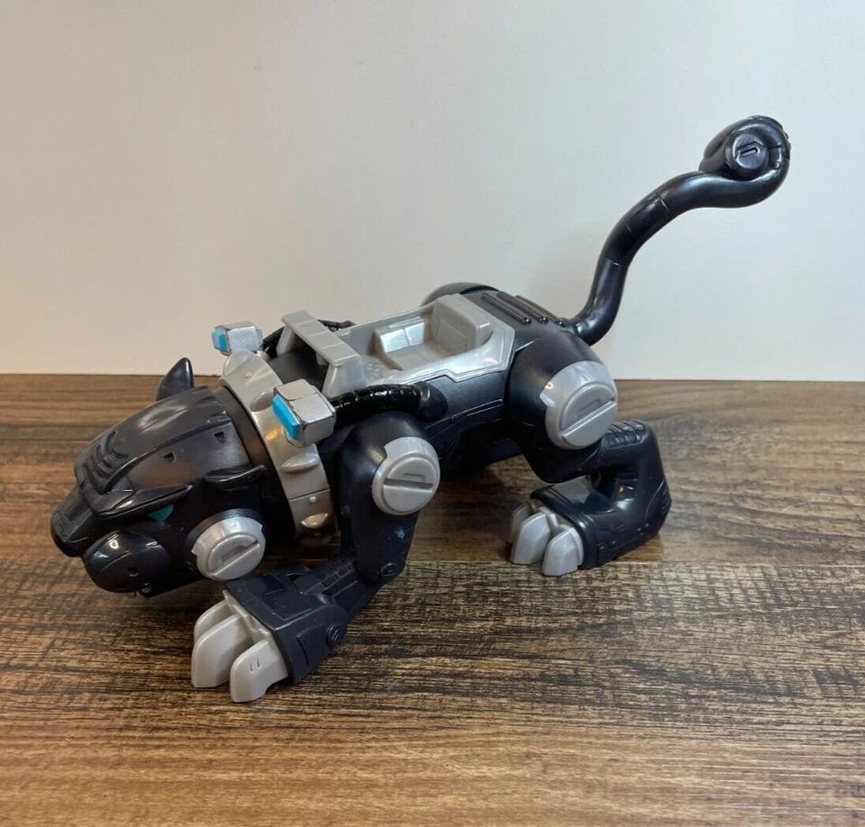 Figuras COMPLETAS Playskool Heroes Power Paw Black Panther y Capitán América Foto 4 de 4