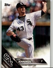 2016 Topps Update Dan Jennings #US91 Chicago White Sox